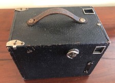 Antique Early Rexoette Black Box Camera