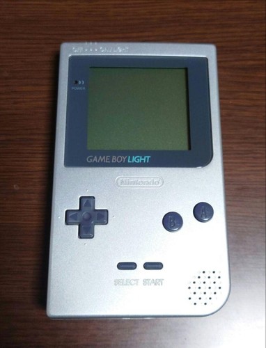 Nintendo GameBoy Light Console Working Silver tested | eBay