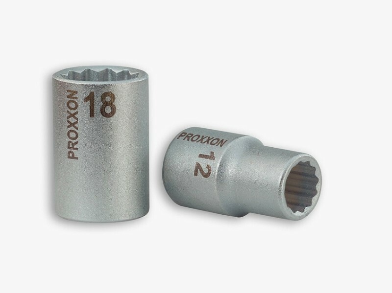 PROXXON Vielzahn-Nuss Aussen XZN12 – 12 Mm Antrieb, 12,5 Mm (1/2 Zoll), Für Robuste Anwendungen