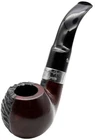 Peterson Jekyll and Hyde, Smooth and Rustic Two Finish Bent Apple Pipe (xl02)