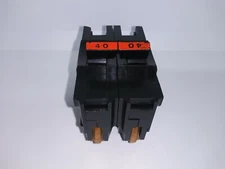 FPE FEDERAL PACIFIC NA240 2 POLE 40 AMP Type NA Circuit Breaker Red Handle