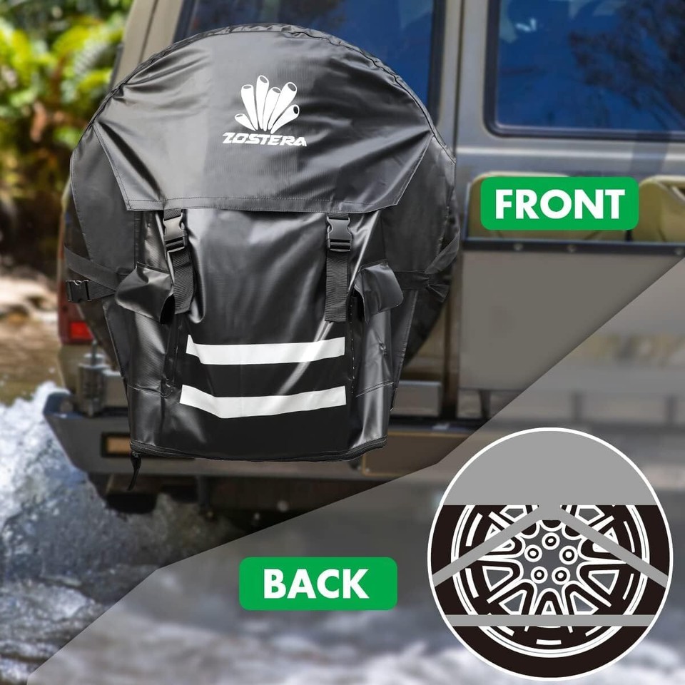 Spare Tire Trash Bag, Offroad Spare Tire Trasharoo Bags, Heavy Duty T