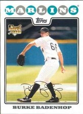2008 Topps Update #UH165 Burke Badenhop RC Rookie Marlins 