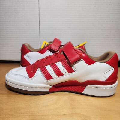 Men Sz 9 - Adidas Peanut M&M's Forum Low '84 Shoes Red White
