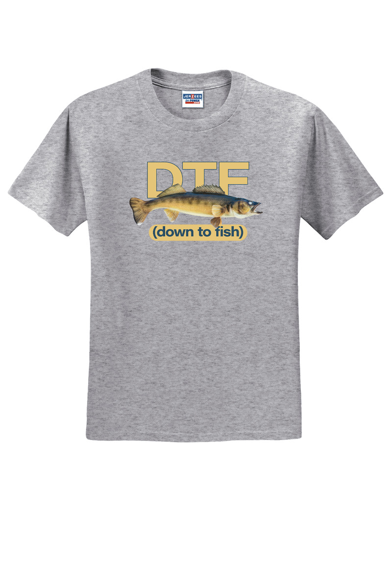 Cotton DTF Printed White Round Neck T Shirt