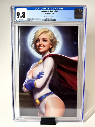 Power Girl Special #1 CGC 9.8 Graded Will Jack Cover B Virgin Variant DC 2023