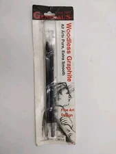 GENERALS PENCIL CO.  WOODLESS GRAPHITE PENCIL 2PK W/SHARPENER #97 BP 8B-SOFT