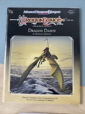 AD&D 2. Auflage - Drachenlance - Dragon Dawn - DLA1 Adventure 9275 - Neu 