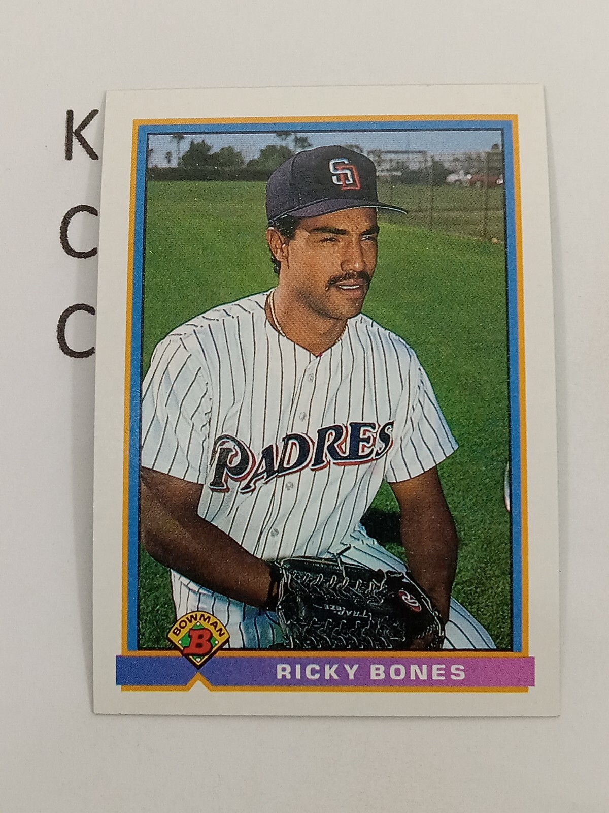 1991 Bowman Baseball #643 Ricky Bones San Diego Padres