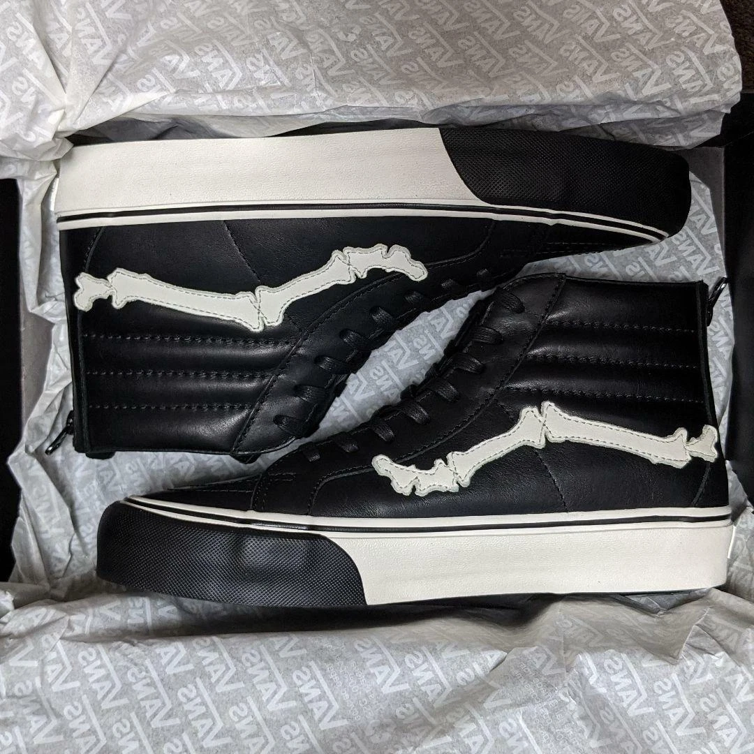 BLENDS VANS VAULT SK8 HI REISSUE ZIP VLT LX black US US 9.5 JP 27.5 cm