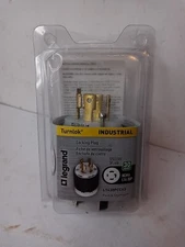 *Pass & Seymour Legrand Clamp-Lock Plug 125V 20Amps PS520PCLBCCV4