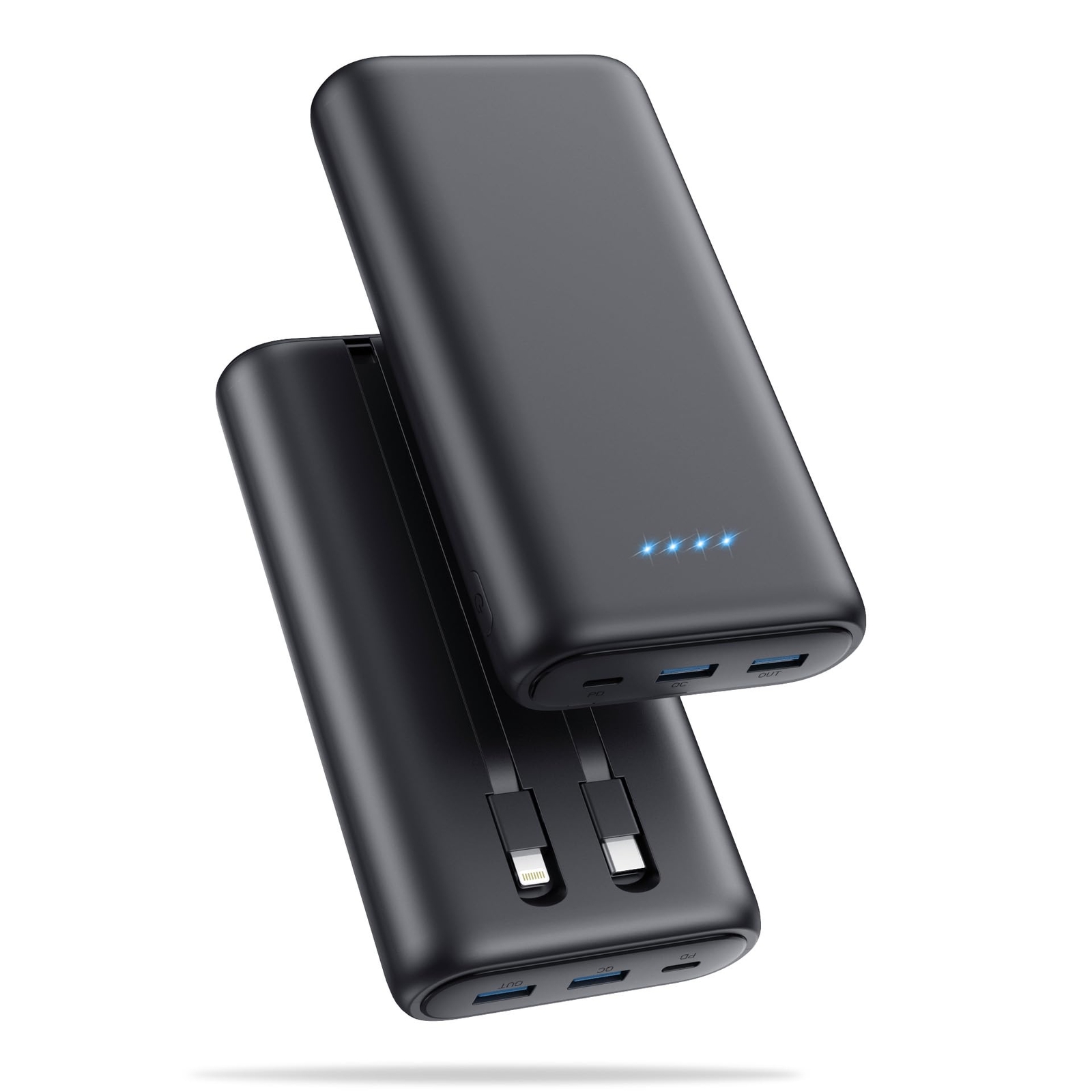 [2024 Upgraded] Portable Charger 40800mAh Power Bank - Portable Battery with ...