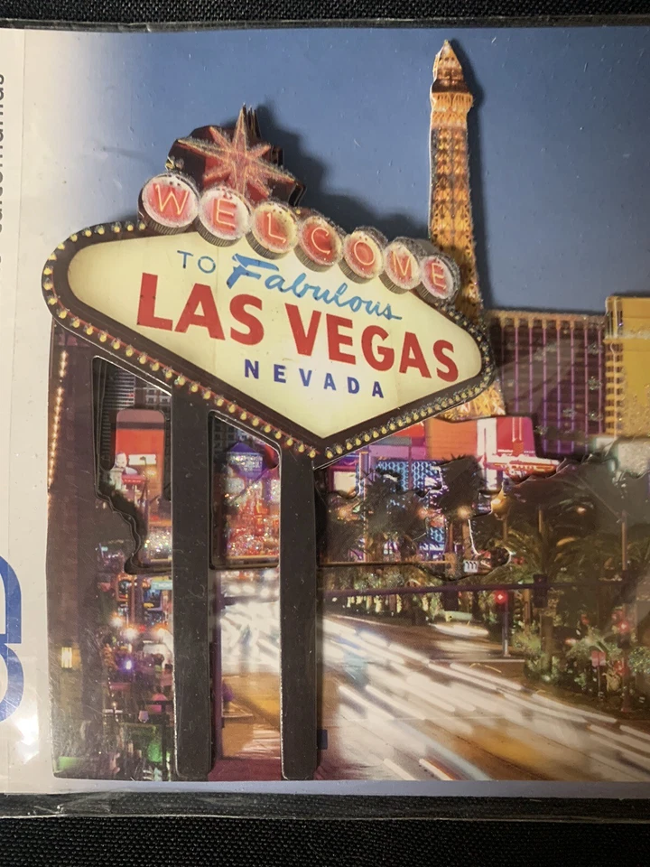 NEW Paper House Las Vegas Nevada 3D Card New in Packaging - Image 2 of 4