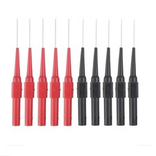 10Pcs Diagnostic Tools Multimeter Test Lead Extention Back Piercing Needle5834
