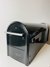 FM11KITEC Franklin Easy-Install Mailbox Post Combo, Medium Capacity, Black and