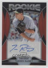 2019 Panini Prizm Rookie Auto Red Prizm Tanner Rainey #RA-TR Auto h7i