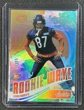 LUTHER BURDEN III 2025 PANINI ABSOLUTE #11 ROOKIE WAVE SPECTRUM ORANGE RC 53/75