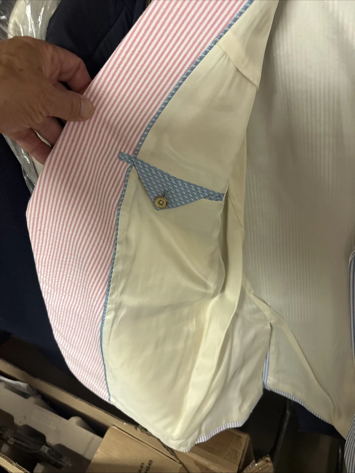 Vineyard Vines Seersucker Blazer - Image 3 of 4