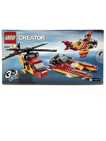 LEGO Creator 5866 Rotor Rescue NEW! 3-in-1 Biplane Speed Boat Coast Guard