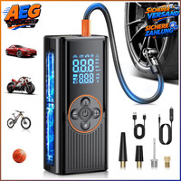 Elektrische Luftpumpe 8000Mah 150PSI Akku-Kompressor Mit Digitalanzeige