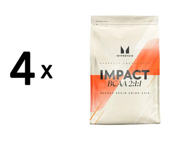 4 x Myprotein Essential BCAA 2:1:1 (500g) Berry Burst (24,50 EUR/kg)