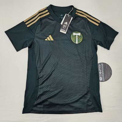 Adidas Portland Timbers Jersey Green Home MLS Soccer IV9938