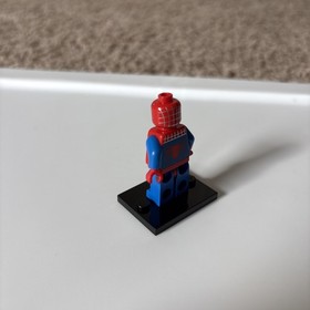 LEGO Spider-Man Minifigure Spd001 blue arm Silver Webbing 4851 4852