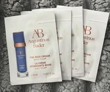 Lot of 4 AUGUSTINUS BADER ~THE RICH CREAM with TFC8 - 2mL X 4 Trial Packettes