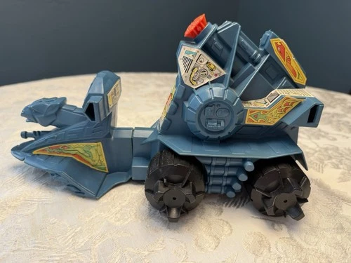 Vtg He-Man MOTU BATTLE RAM Vehicle Masters of the Universe 1981 Original Blue