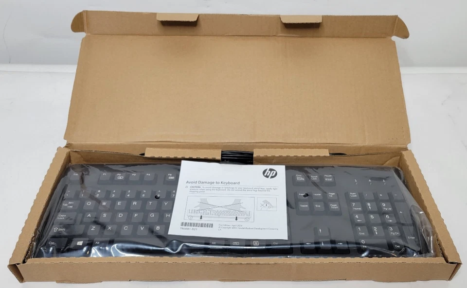 Chicony Electronics New Open Box HP USB Wierd Keyboard  KU-1156 | 672647-003 - Image 2 of 2