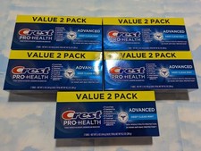 LOT 5 CREST PRO-HEALTH ADVANCED DEEP CLEAN MINT TOOTHPASTE 5.1 OZ 10 TUBES