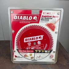 DIABLO 8-1/2 in x 60-Tooth Fine Finish Saw Blade Wood D0860S Table Miter Saw NEW