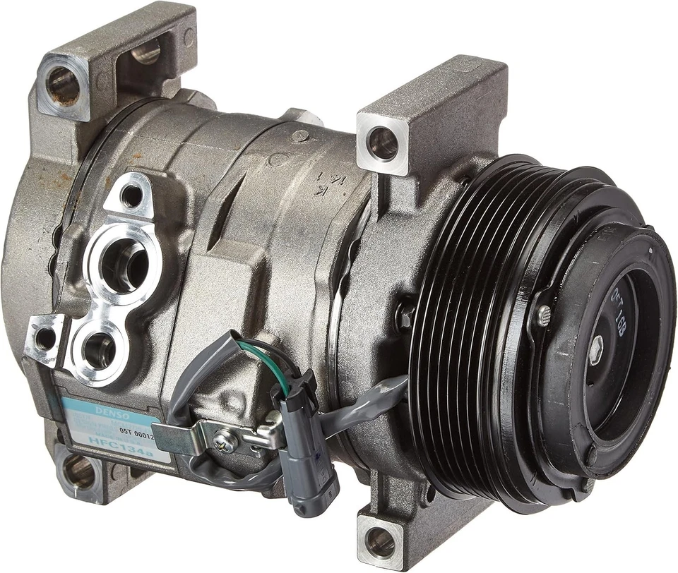 2003-2010 Chevy Silverado 2500HD 3500HD DIESEL AC A/C Compressor  *NEW DENSO OEM - Image 3 of 3