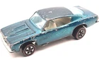 VTG 1967 Hotwheels Redline Original Custom Barracuda HK AQUA/Champagne Interior