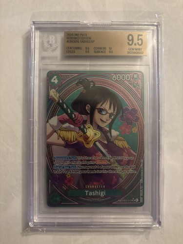 Tashigi (SP Card) graded BGS 9.5 for sale on eBay