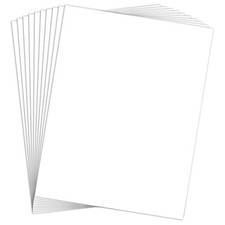 Cartulina blanca de gramaje alto de 110 lb para certificado, 8,5 x 11 pulgadas