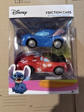 Disney Lilo Stitch Friction Cars Action Speed NEW Toy