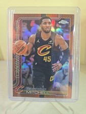 2025-26 Topps Chrome - Donovan Mitchell #69 Basketball Refractor Parallel SP