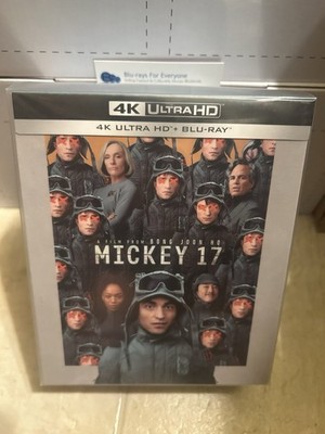 Mickey 17 4K One 1-Click SteelBook UHD Blu-ray MANTA LAB ME#89 [2025] ShpNextDay