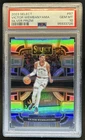 2023-24 Panini Select Victor Wembanyama RC Silver Prizm Concourse #87 PSA 10