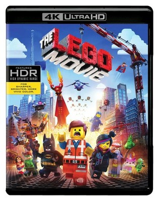 The LEGO Movie 4K UHD Blu-ray Chris Pratt NEW