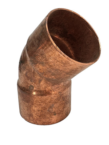 EPC & NIBCO 45-Degree Elbow 2" C x C CTS Solder Joint Copper Sweat Fitting