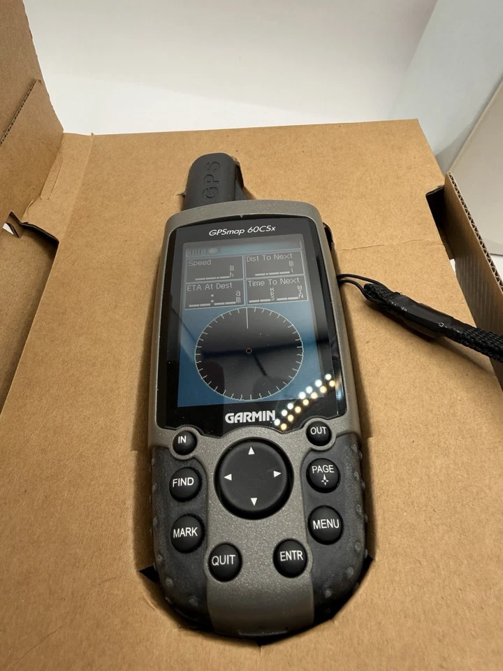 Garmin GPSMAP 60CSx Handheld GPS bundle original box and manuals - Image 3 of 4