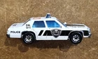 Ford LTD Police Patrol Car 🚓 Diecast Model Vintage 1987 Matchbox