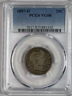 1897-O Barber Quarter PCGS VG08- Key Date!