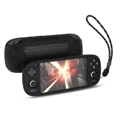 FIOPAZ for Retroid Pocket 5 Silicone Case Cover, Black 
