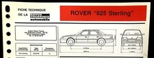 Revue technique Rover 825