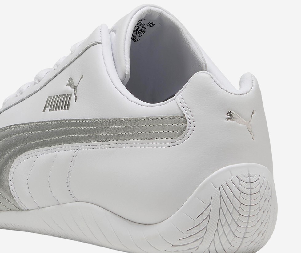 PUMA Speedcat OG Vintage men's shoes 401603 03 WHITE SILVER