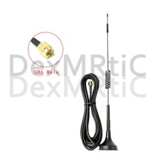 1X 2.4GHz 7dBi High gain Omni WIFI Antenna Magnetic base 3M cable SMA male 1