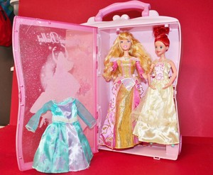 disney princess doll carrying case